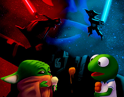 Star Wars meets the Muppets