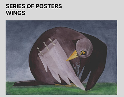 Series of posters - wings