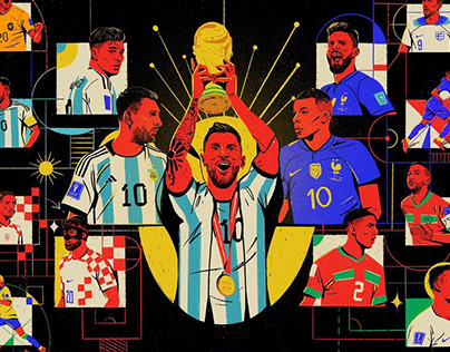 2022 FIFA World Cup Illustration Series