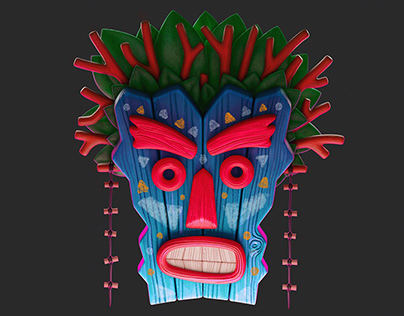 Voodoo Mask - Personal Project