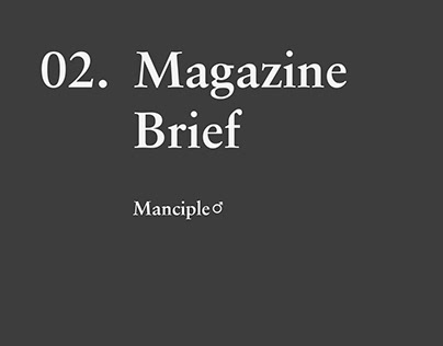 Manciple Magazine