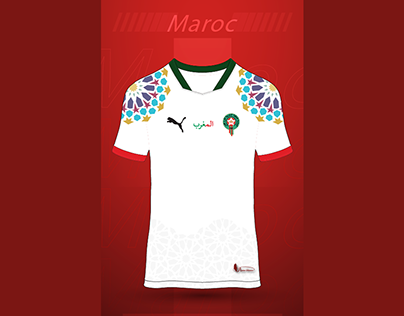 New Creation T-Shirt Maroc Extérieur 2023