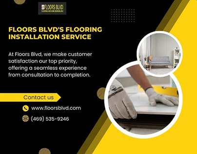 Floors Blvd's Flooring Installation Service
