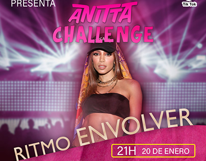 Flyer Anitta Challenge