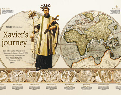 St. Francis Xavier journey (Malofiej workshop)