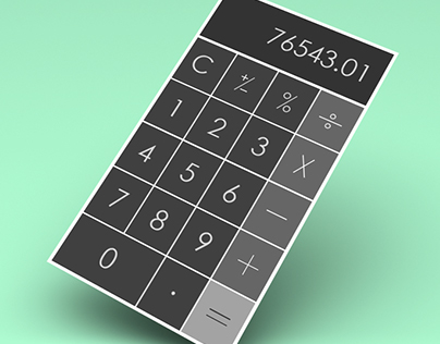 Dailyui #004 Calculator