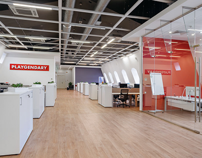 PlayGendary Office. Interior design