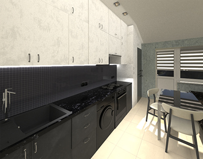 Kitchen 10 square meters