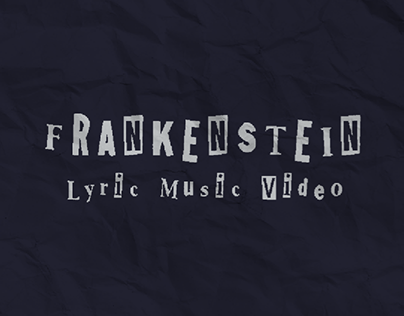 Frankenstein by Joe Niemand [Lyric Music Video]