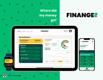 FInanger Money management app/webapp