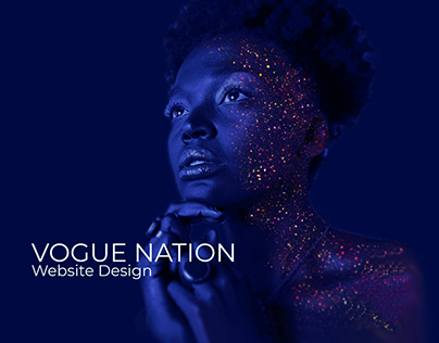 Vogue Nation Website design