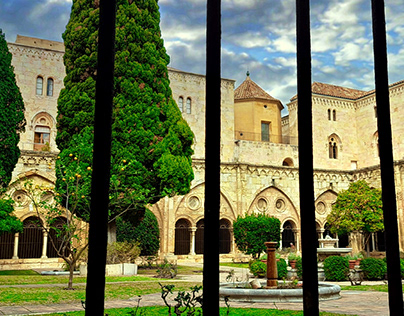 Tarragona - retxes del claustre Catedral - Tarragonès