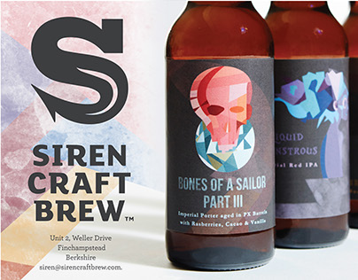 Packaging - Siren Craft Brew Labelling
