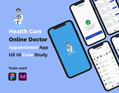 Online Doctor Appointment UX & UI Case Study