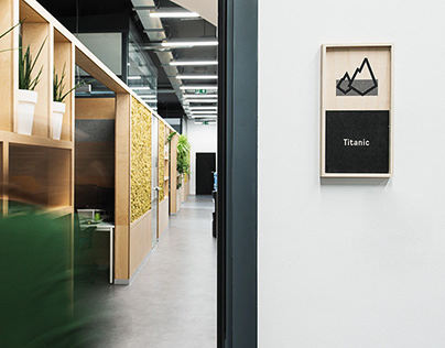 Wayfinding system / The Software House office