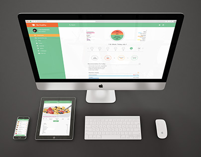 UX/UI for Healthy diet application