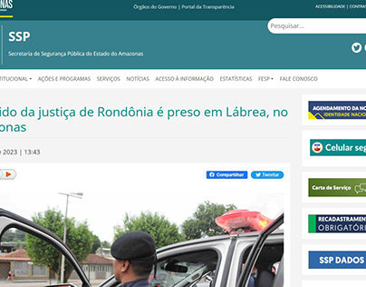 Foragido da justiça de Rondônia é preso em Lábrea