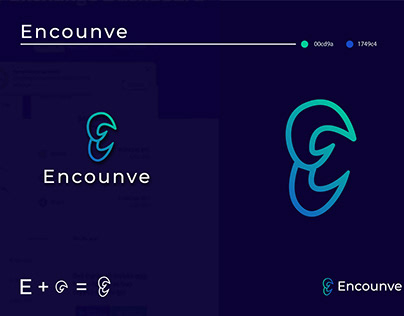 Encounve Company E Letter Logo