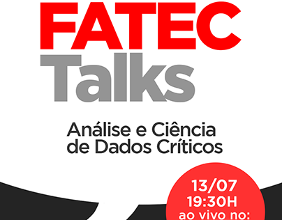 Fatec Garça - Banner FATEC Talks