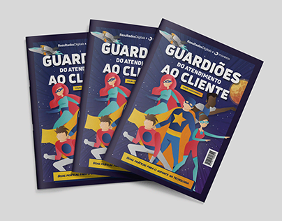 E-book quadrinhos: Guardiões do atendimento
