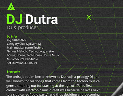 Web site DutraDj