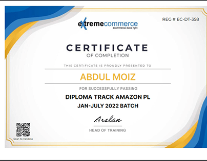 Amazon Private Label Diploma