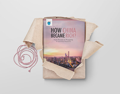 How China Became Rich? Book and Cover Designing