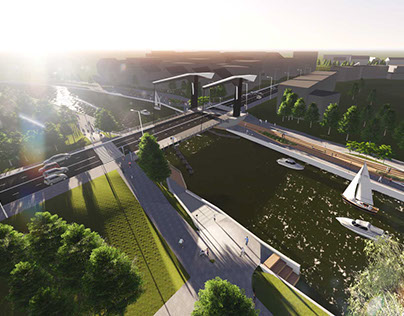 Ist place Bridge Competition renders and video [Lumion]