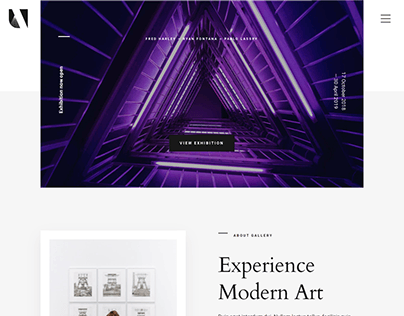 Digital Galerie Website