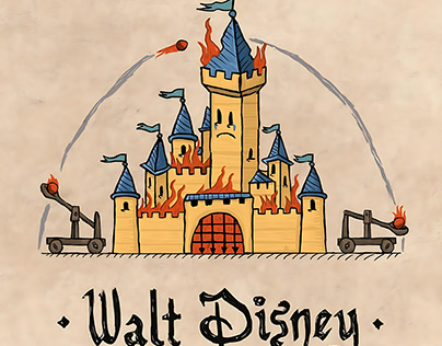 Modern Walt Disney Logo Design For Sale