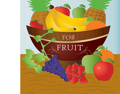 Fruit bowl Typography