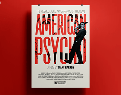MOVIE POSTER / American Psycho