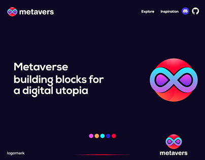 Metaverse Logo concept