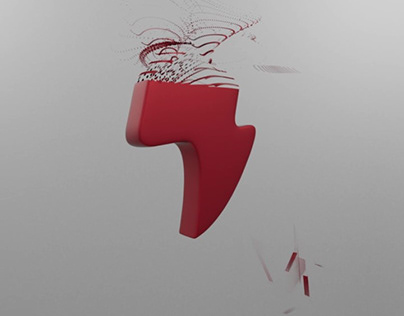 Logo animation Drive Fitness 3D animation