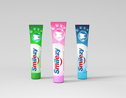 Tooth Paste Packaging Design