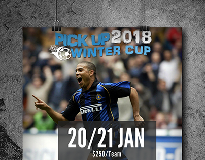 R9 Pick up Winter Cup - Poster