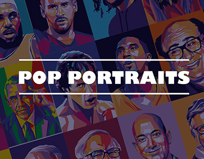 Editorial Pop Portraits