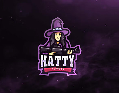Hatty Captain Sport and Esports Logos