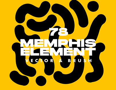 Free Download Memphis Element