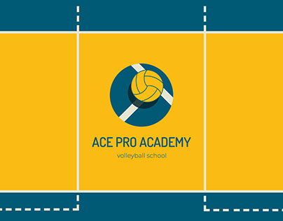 Volleyball school | Brand Identity | training project