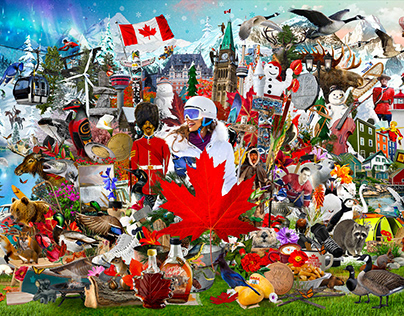 Project thumbnail - Ravensburger Puzzle. Canada Themed.