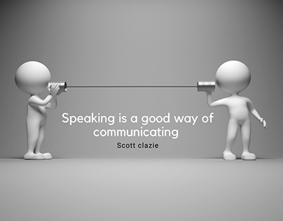Communication helps to keep good relationships