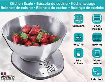 Boston Tech HK110 - Kitchen Scale