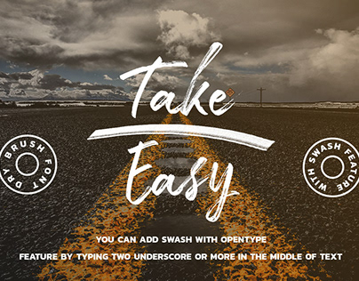 Take Easy Font Preview