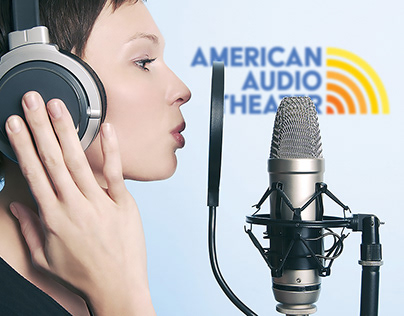 American Audio Theater Logo Design