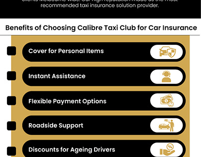 Benefits of Choosing Calibre TaxiClub for Car Insurance