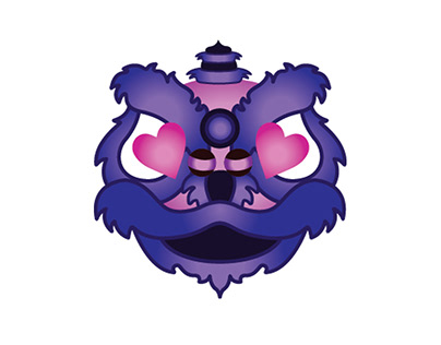 Lion Head Emojicon