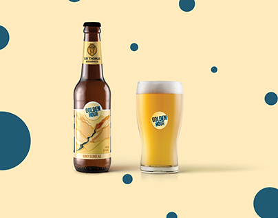 Golden Hour | Beer Label