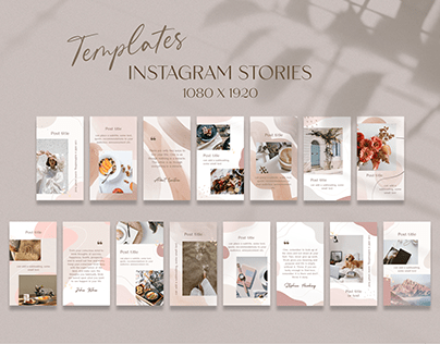 Instagram templates stories