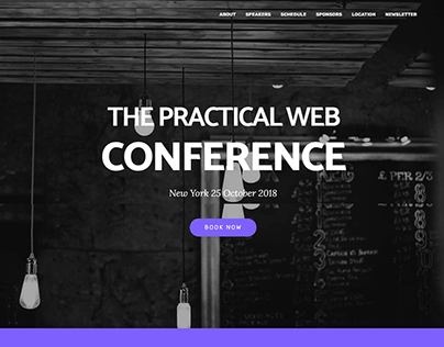 Web Conference - Booking Website